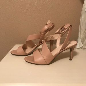 Nude Nine West heels